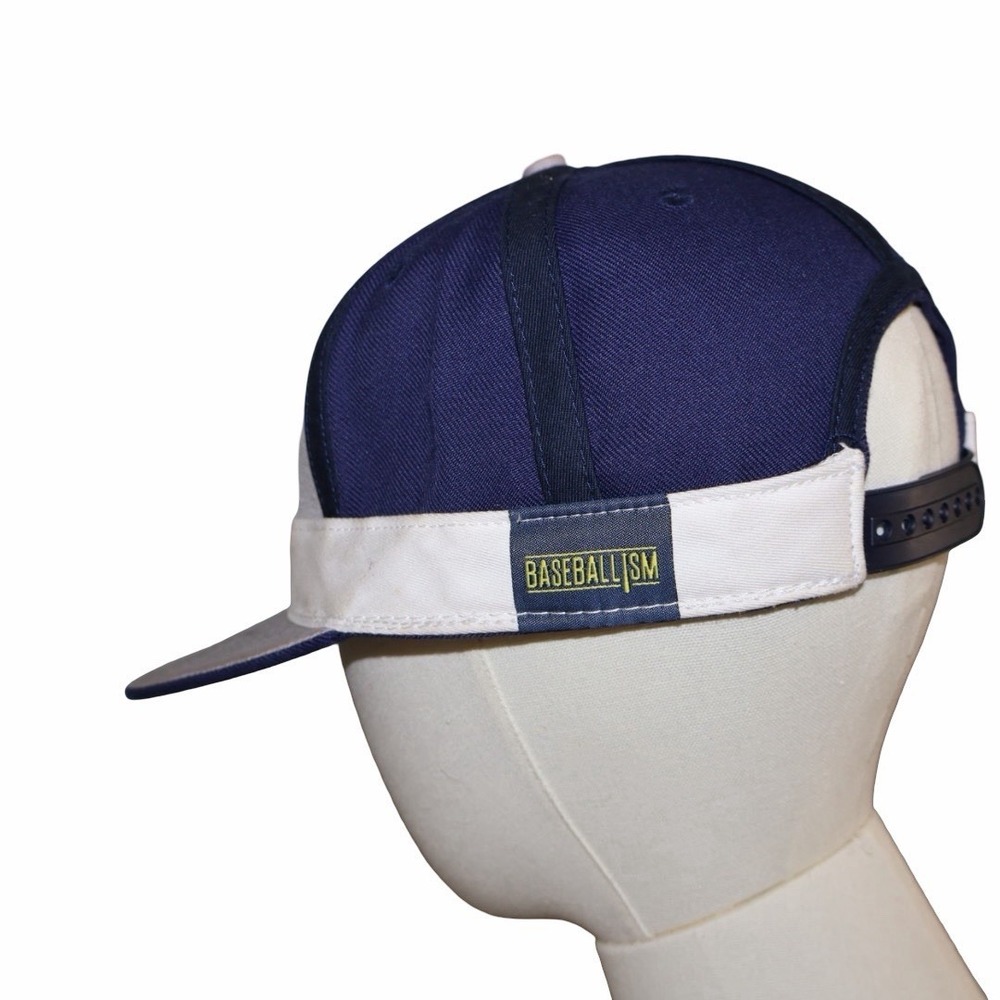 Baseballism x Savannah Bananas Rally Cap in grey and navy blue - Picture 6 of 8